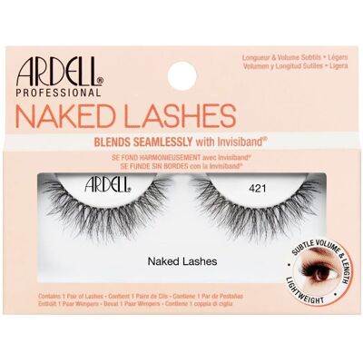 Pestañas Ardell Naked Lashes 421 - Invisiband Natural - Pestañas Postizas Pestañas Ardell Naked Lashes 421 - Invisiband Natural - Pestañas Postizas