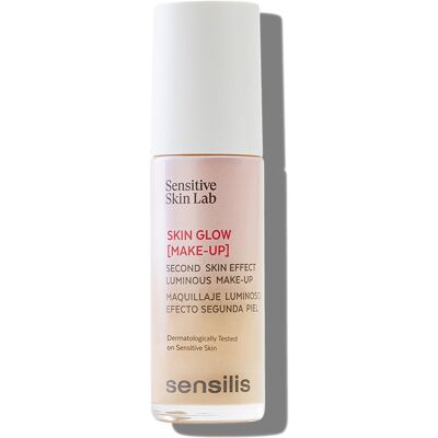 Base de Maquillaje Sensilis Skin Glow Beige - Hidratante, Radiante Base de Maquillaje Sensilis Skin Glow Beige - Hidratante, Radiante