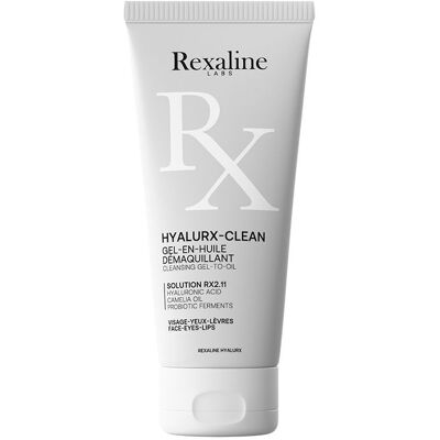 Rexaline HYALURX-CLEAN Gel desmaquillante a base de aceite - Desmaquillante Rexaline HYALURX-CLEAN Gel desmaquillante a base de aceite - Desmaquillante