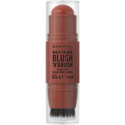 Rimmel London MULTI-TASKER Blush ’N’ Brush stick #350-Roased Peach Rimmel London MULTI-TASKER Blush ’N’ Brush stick #350-Roased Peach