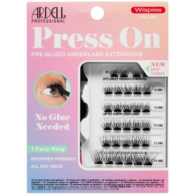 Ardell Press On pre-glued underlash extensions #wispies volume Ardell Press On pre-glued underlash extensions #wispies volume