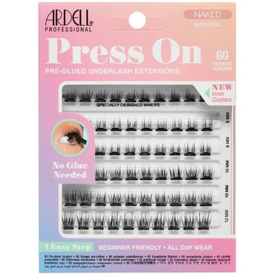 Ardell Press On pre-glued underlash extensions #naked natural Ardell Press On pre-glued underlash extensions #naked natural