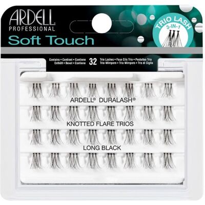 Ardell Lash Trios knotted flares soft touch #long black Ardell Lash Trios knotted flares soft touch #long black
