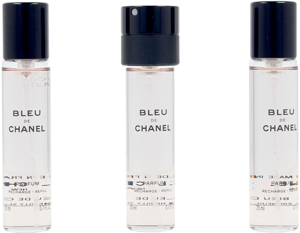 Chanel Bleu eau de parfum vaporizador twist & spray 3 refills x 20 ml