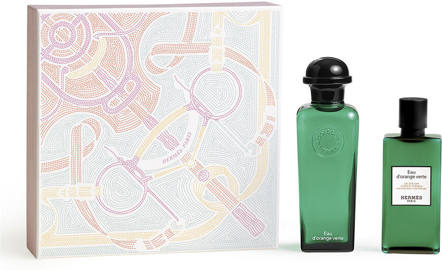 HERMÈS Eau D’ORANGE Verte Estuche 2 pz