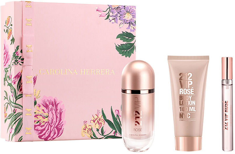 Carolina Herrera 212 Vip ROSÉ ESTUCHE 3 pz