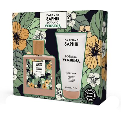 Set de Perfumes Saphir Botanic Verbena - Conjunto de Perfumes Set de Perfumes Saphir Botanic Verbena - Conjunto de Perfumes