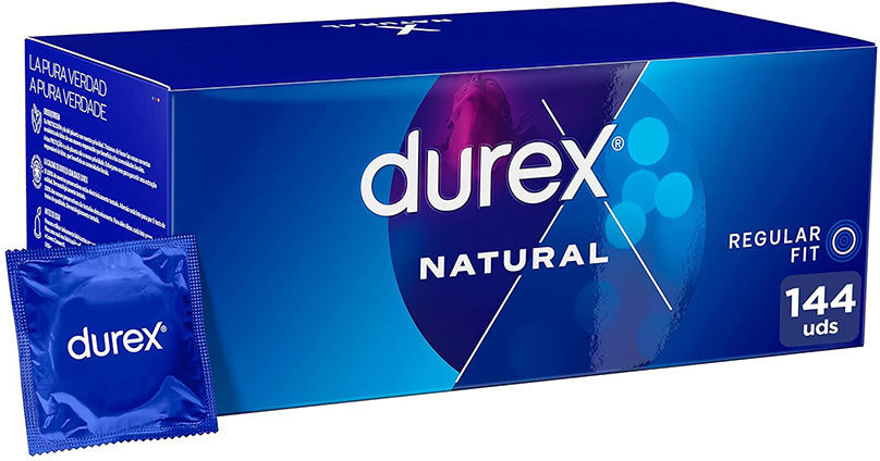 Durex Anatomic natural confort preservativos 144 u