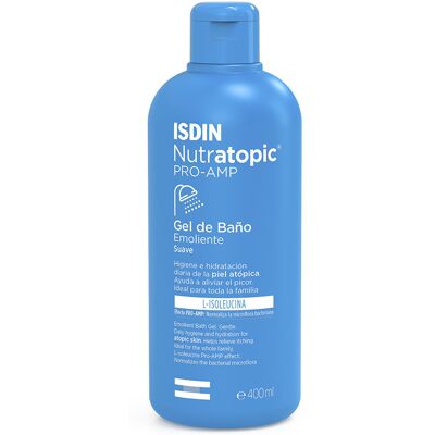 Gel de Ducha Suavizante Isdin Nutratopic Pro-AMP - Cuidado de la piel Gel de Ducha Suavizante Isdin Nutratopic Pro-AMP - Cuidado de la piel