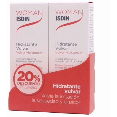 Isdin Woman hidratante vulvar duo 2 x 30 gr Isdin Woman hidratante vulvar duo 2 x 30 gr