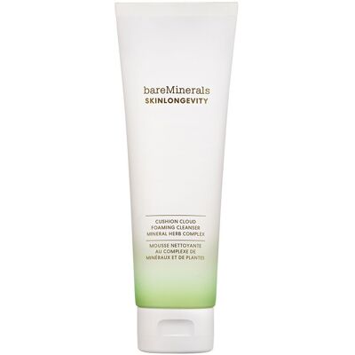 bareMinerals Skinlongevity Cushion Cloud limpiador espumoso 120 ml bareMinerals Skinlongevity Cushion Cloud limpiador espumoso 120 ml