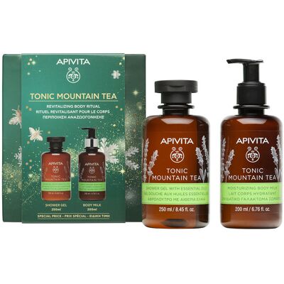Apivita Tonic Mountain Tea Cuidado Corporal Estuche 2 pz Apivita Tonic Mountain Tea Cuidado Corporal Estuche 2 pz