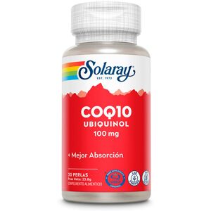 Solaray Coq10 Ubiquinol 100 Mg 30 Perlas