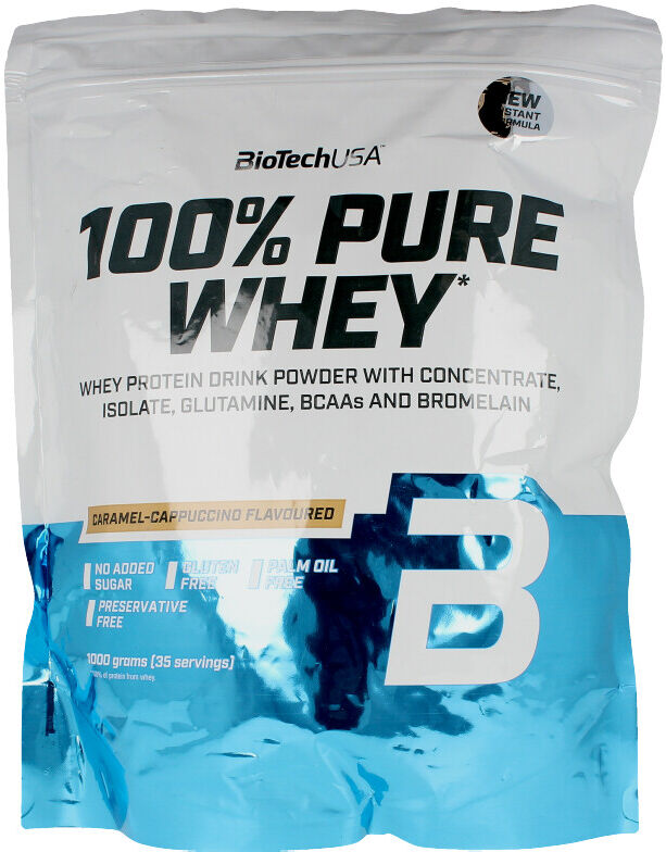 Biotech Usa 100%PURE Whey #caramelo-cappuccino