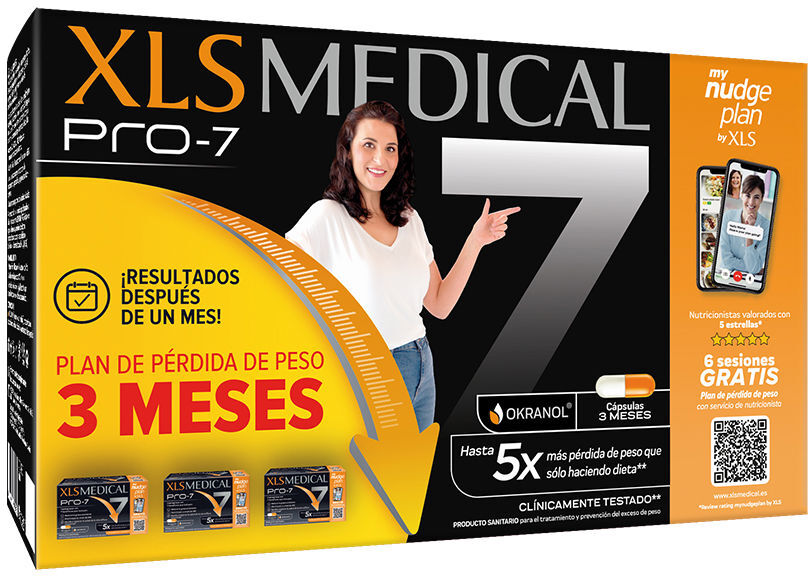 Xls Medical PRO-7 Captagrasas lote 540 pz