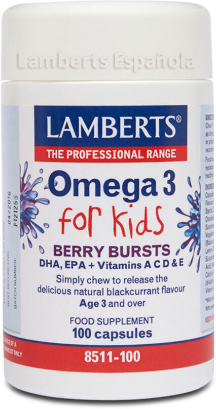 Lamberts Omega 3 For Kids Dha Y Epa 100 Caps