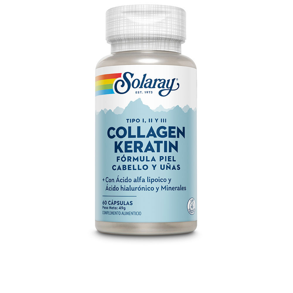 Solaray Collagen Keratin 60 Caps
