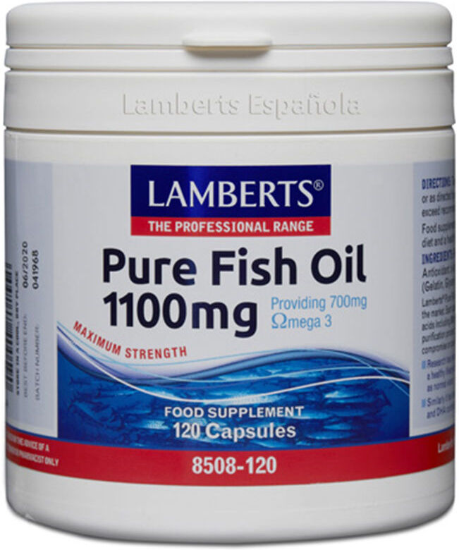 Lamberts Aceite de Pescado 1100 Mg 120 Cápsulas