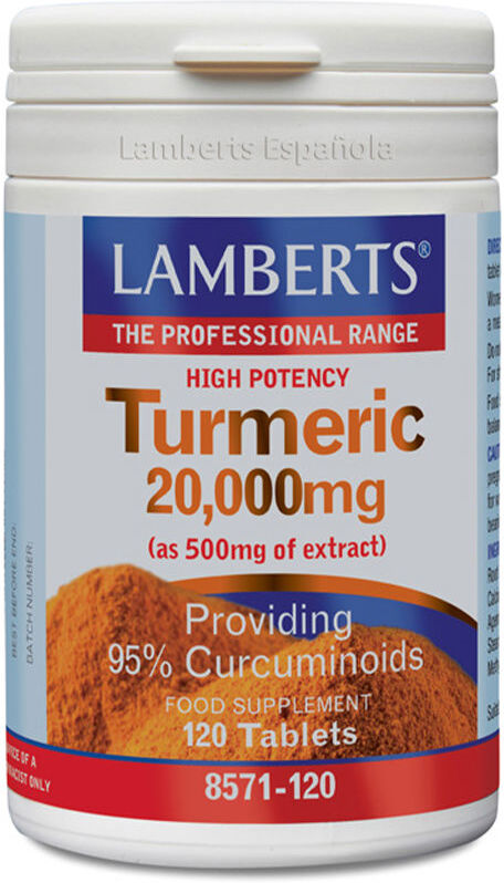 Lamberts Curcuma 20000 Mg 120 Cápsulas