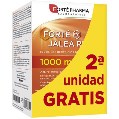 Forté Pharma Forté Jalea Real 1000 mg ampollas 2 x 20 u Forté Pharma Forté Jalea Real 1000 mg ampollas 2 x 20 u