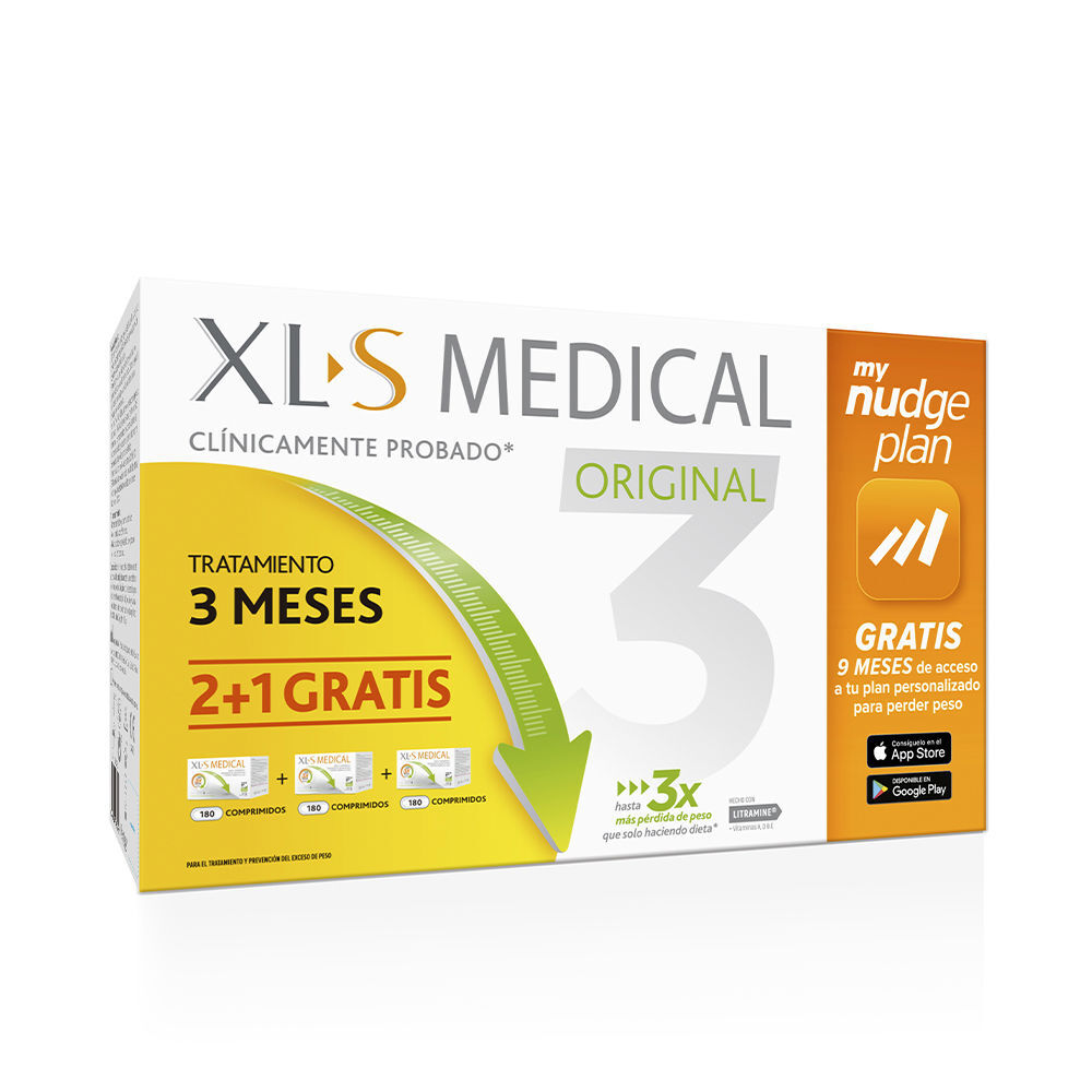 Xls Medical Original Captagrasas lote 540 cápsulas