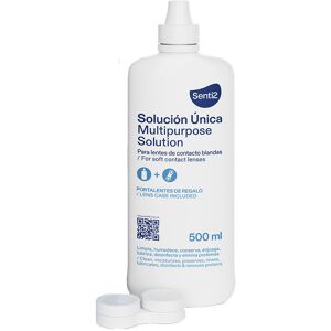 Senti2 Única solución con ácido hialurónico + portalentes 500 ml Senti2 Única solución con ácido hialurónico + portalentes 500 ml