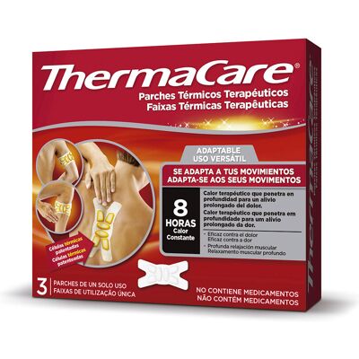 Thermacare Vendajes Térmicos Multiuso para Músculos - 3 Unidades Thermacare Vendajes Térmicos Multiuso para Músculos - 3 Unidades