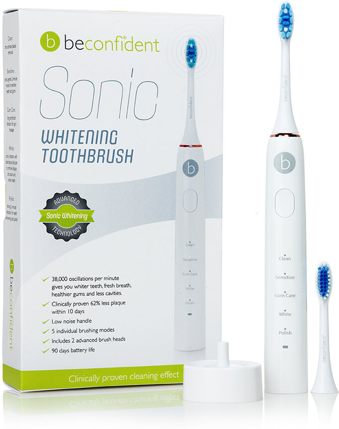 Beconfident Sonic electric whitening toothbrush #white/rose gold