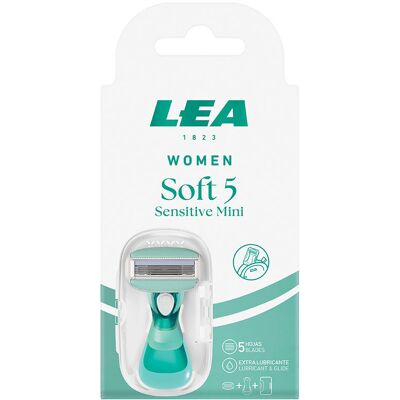 Lea Women Soft 5 maquinilla mini 1 u Lea Women Soft 5 maquinilla mini 1 u