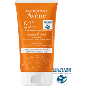 Crema solar Sol intense protect spf50 de Avène 150 ml.