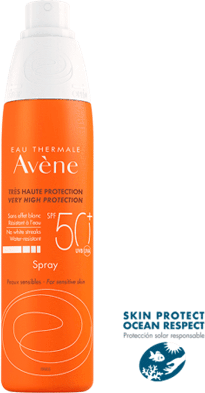 Spray solar Sol spray spf50 de Avène 200 ml.