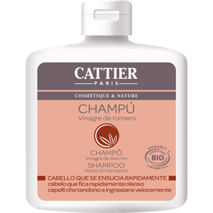 Champú limpiador Champú Vinagre De Romero de Cattier 250 ml