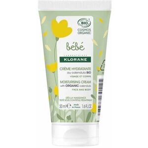 Klorane Bébé Crema Hidratante con Caléndula Orgánica Cara y Cuerpo 50 ml Klorane Bébé Crema Hidratante con Caléndula Orgánica Cara y Cuerpo 50 ml