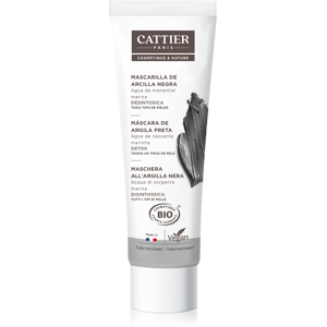 Arcilla limpiadora Mascarilla De Arcilla Negra de Cattier 100 ml