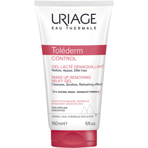 Gel desmaquillante Toléderm Gel-Leche Desmaquillante de Uriage 150 ml