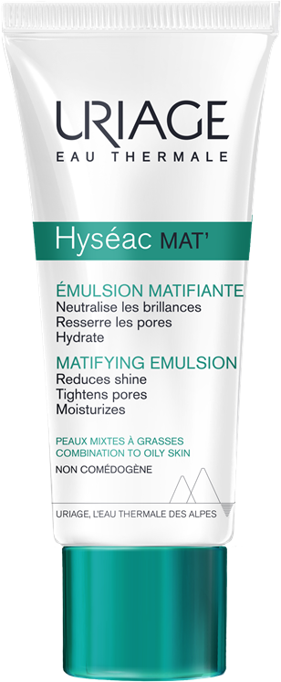 Fluido matificante Hyséac Mat de Uriage 40 ml