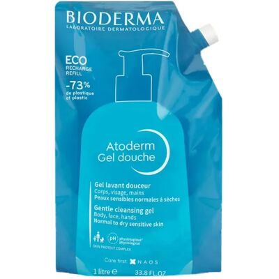 Bioderma Atoderm Gel de Ducha Suave - Piel Sensible - 1000ml Bioderma Atoderm Gel de Ducha Suave - Piel Sensible - 1000ml
