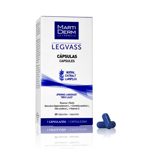 Cápsulas antifatiga Legvass Cápsulas de Martiderm 60 ml