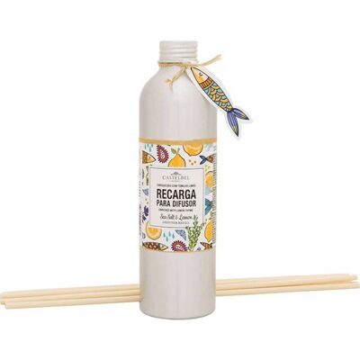 Castelbel Sardinha Recarga Difusor Sais Marinhos & Limão 250 ml Castelbel Sardinha Recarga Difusor Sais Marinhos & Limão 250 ml