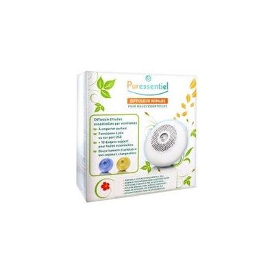 Puressentiel Difusor Nómada USB Por Ventilación Sin Agua Puressentiel Difusor Nómada USB Por Ventilación Sin Agua