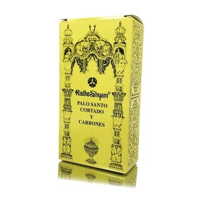 Radhe Shyam Palo Santo Cortado Y Carbones 30 g Radhe Shyam Palo Santo Cortado Y Carbones 30 g