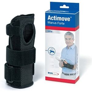 ACTIMOVE Manus Forte Muñequera Izquierda Negro Talla XS 1ud ACTIMOVE Manus Forte Muñequera Izquierda Negro Talla XS 1ud