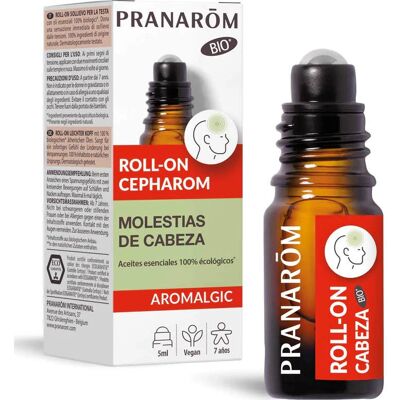 Pranarôm Cepharom Roll-on Molestias de Cabeza BIO 5ml Pranarôm Cepharom Roll-on Molestias de Cabeza BIO 5ml