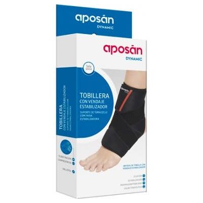APOSAN Dynamic Tobillera Vendaje Estabilizador Talla Única 1 ud APOSAN Dynamic Tobillera Vendaje Estabilizador Talla Única 1 ud