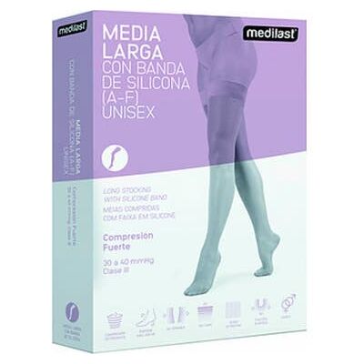 Medilast Media 602 con Puntera Beige Gde 1 par Medilast Media 602 con Puntera Beige Gde 1 par