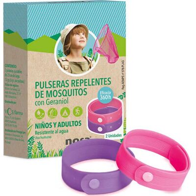 Nosa pulsera repelente de mosquitos 2 uds Nosa pulsera repelente de mosquitos 2 uds