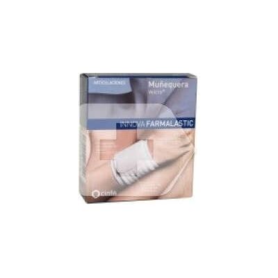 Innova Farmalastic muñequera velcro T extra grande blanca 1 ud Innova Farmalastic muñequera velcro T extra grande blanca 1 ud