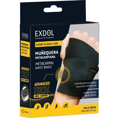 EXDOL Termik Muñequera Metacarpiana 1 ud EXDOL Termik Muñequera Metacarpiana 1 ud