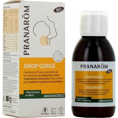 Pranarôm Pranarom Aromaforce Jarabe Garganta 150ml Pranarôm Pranarom Aromaforce Jarabe Garganta 150ml