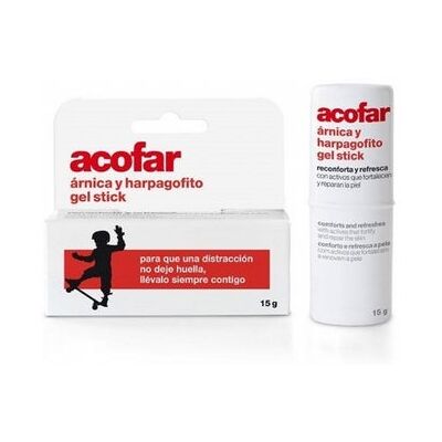 ACOFAR Gel stick de árnica y harpagofito 15ml ACOFAR Gel stick de árnica y harpagofito 15ml